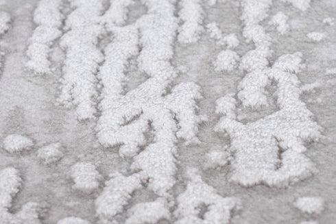 Noblesse 904 Luxury Silver Rug with Abstract design - ADORE RUGS and FLOORING